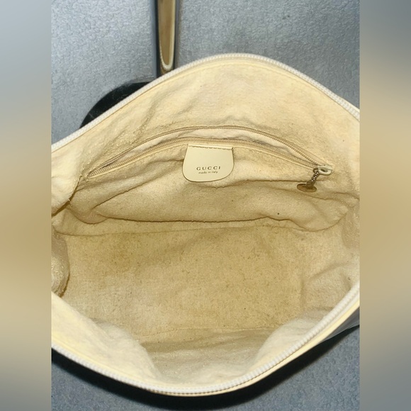 Gucci Vintage Beige Interlocking GG Shoulder Bag - Picture 4 of 15